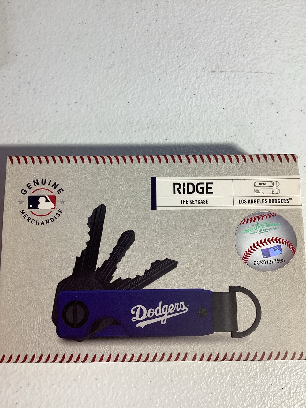 Dodgers Blue Ridge Key & Card Holder - Picture 4 of 5